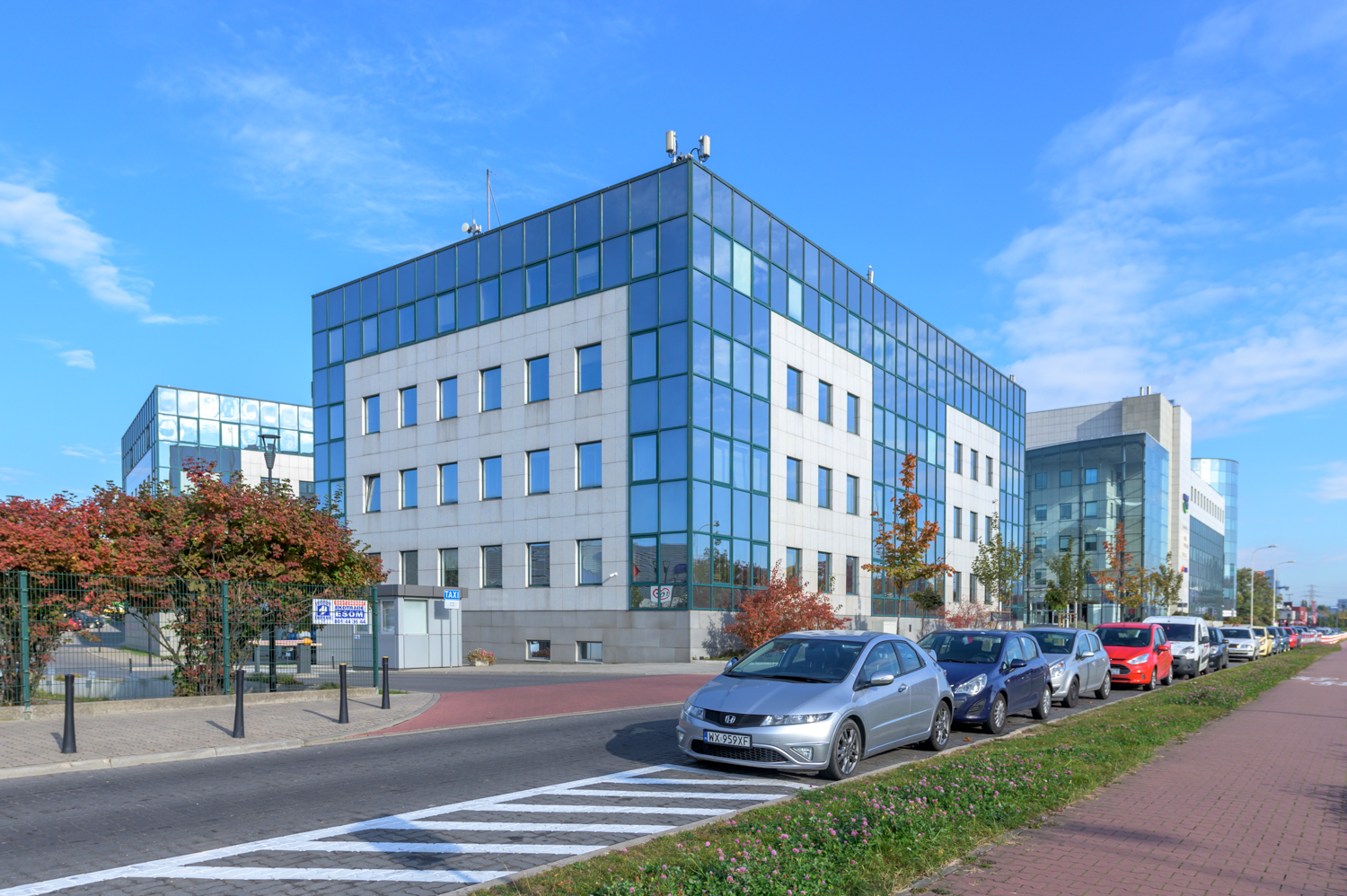 Zdjęcie architektury budynku Jerozolimskie Business Park